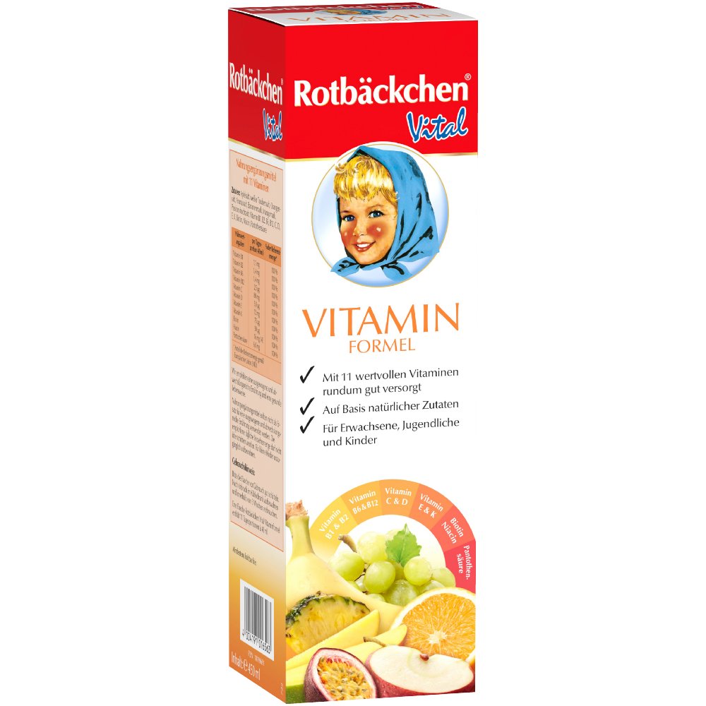 RABENHORST Rotbäckchen Vital Vitaminformel Saft