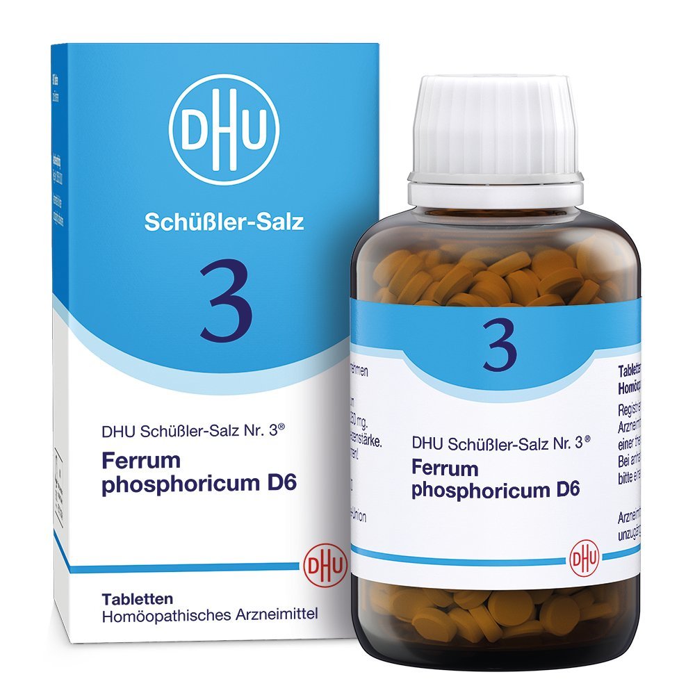 DHU Schüßler-Salz Nr. 3 Ferrum phosphoricum D6 900 Tabl.