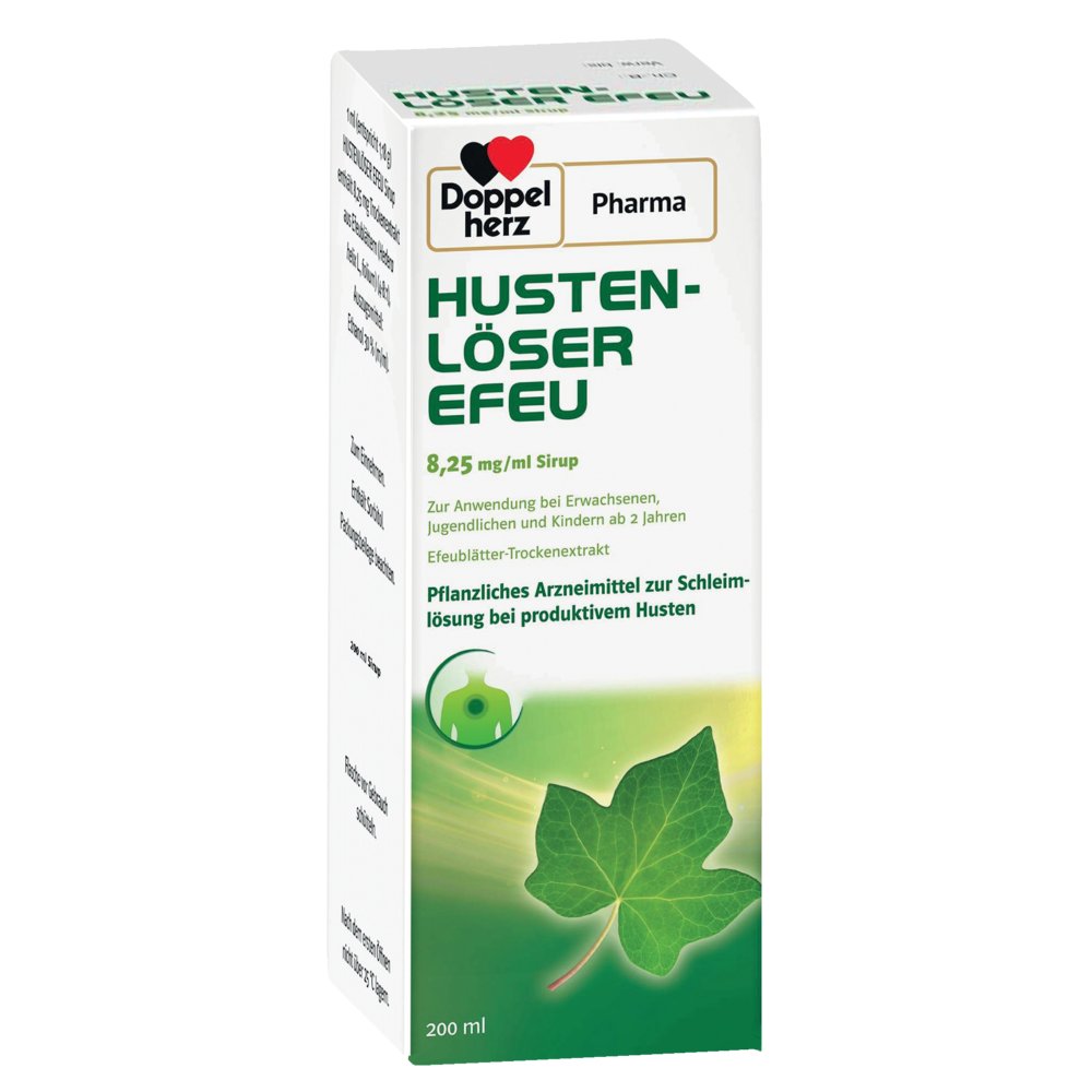 HUSTENLÖSER EFEU DoppelherzPharma 8,25 mg/ml Sirup