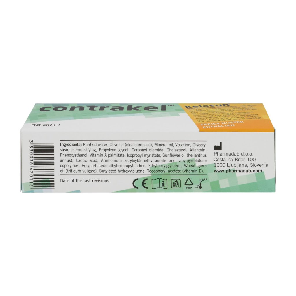 CONTRAKEL Narbencreme mit Kelosun Sonnenschutz