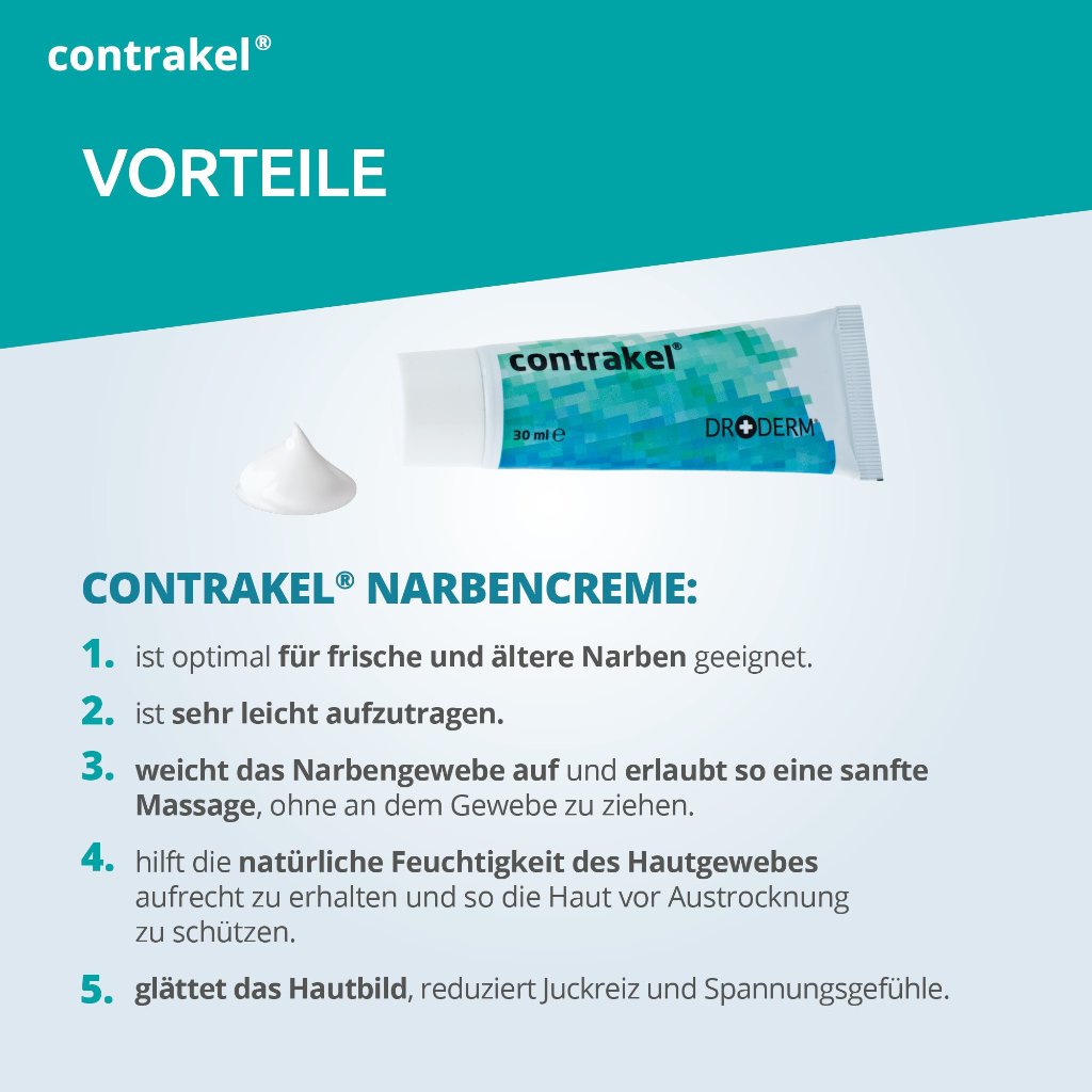 CONTRAKEL Narbencreme mit Kelosun Sonnenschutz