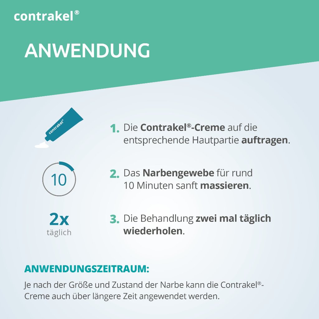 CONTRAKEL Narbencreme mit Kelosun Sonnenschutz