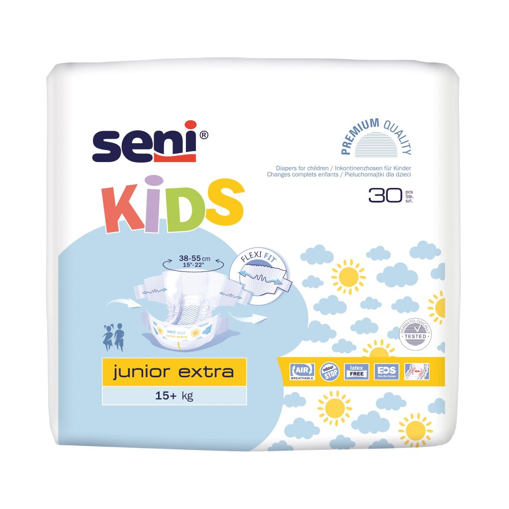 SENI Kids Junior Inkontinenzslip extra 15+ kg