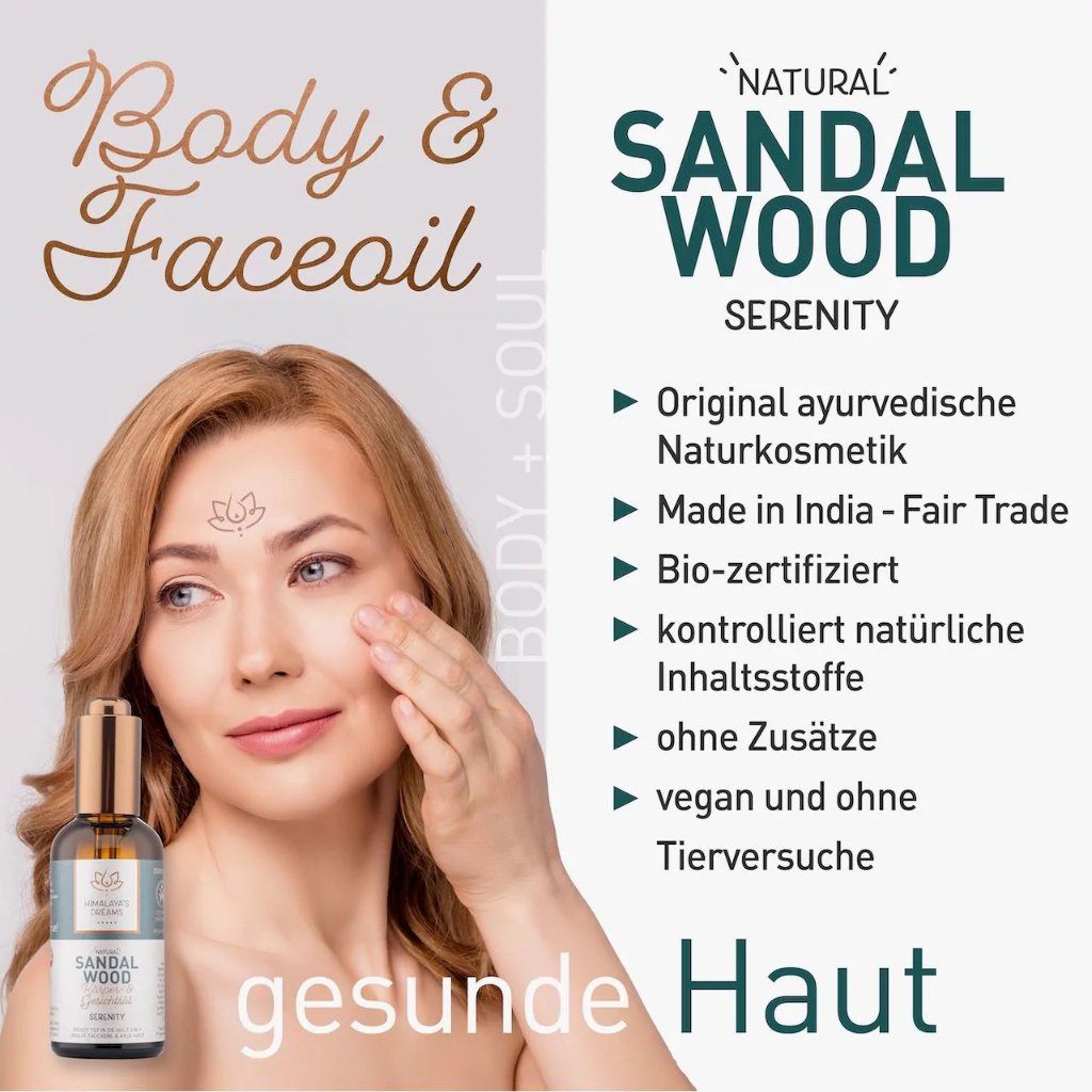 HIMALAYA'S Dreams Ayurveda Körper&Ges.öl Sandalw.