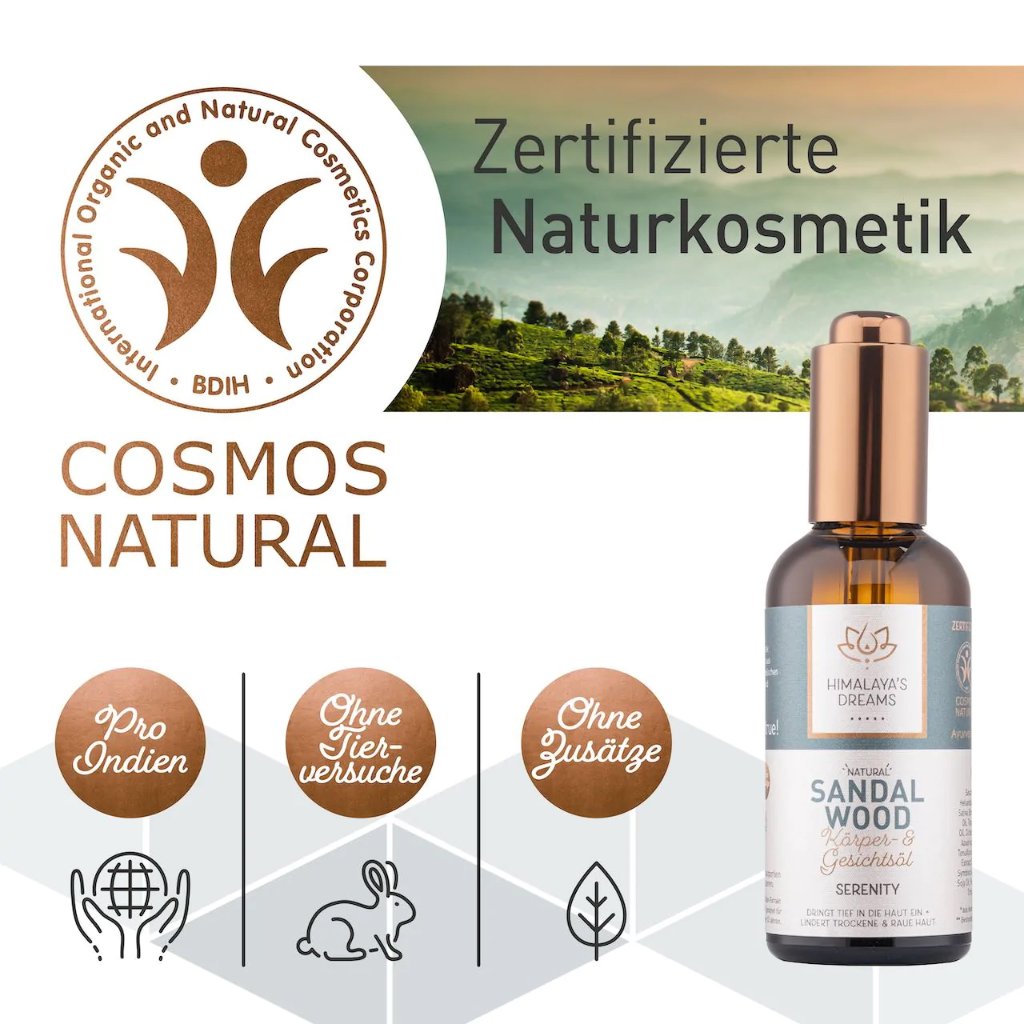HIMALAYA'S Dreams Ayurveda Körper&Ges.öl Sandalw.