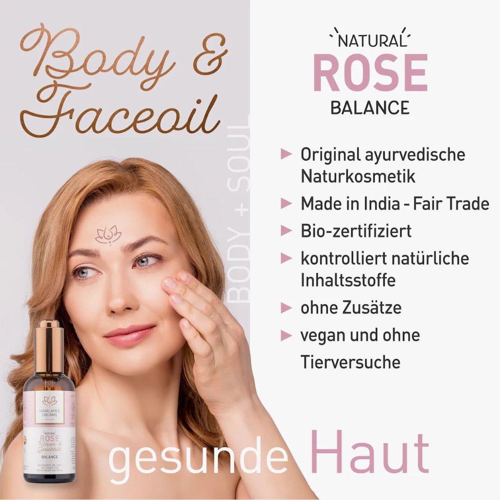 HIMALAYA'S Dreams Ayurveda Körper&Gesichtsöl Rose