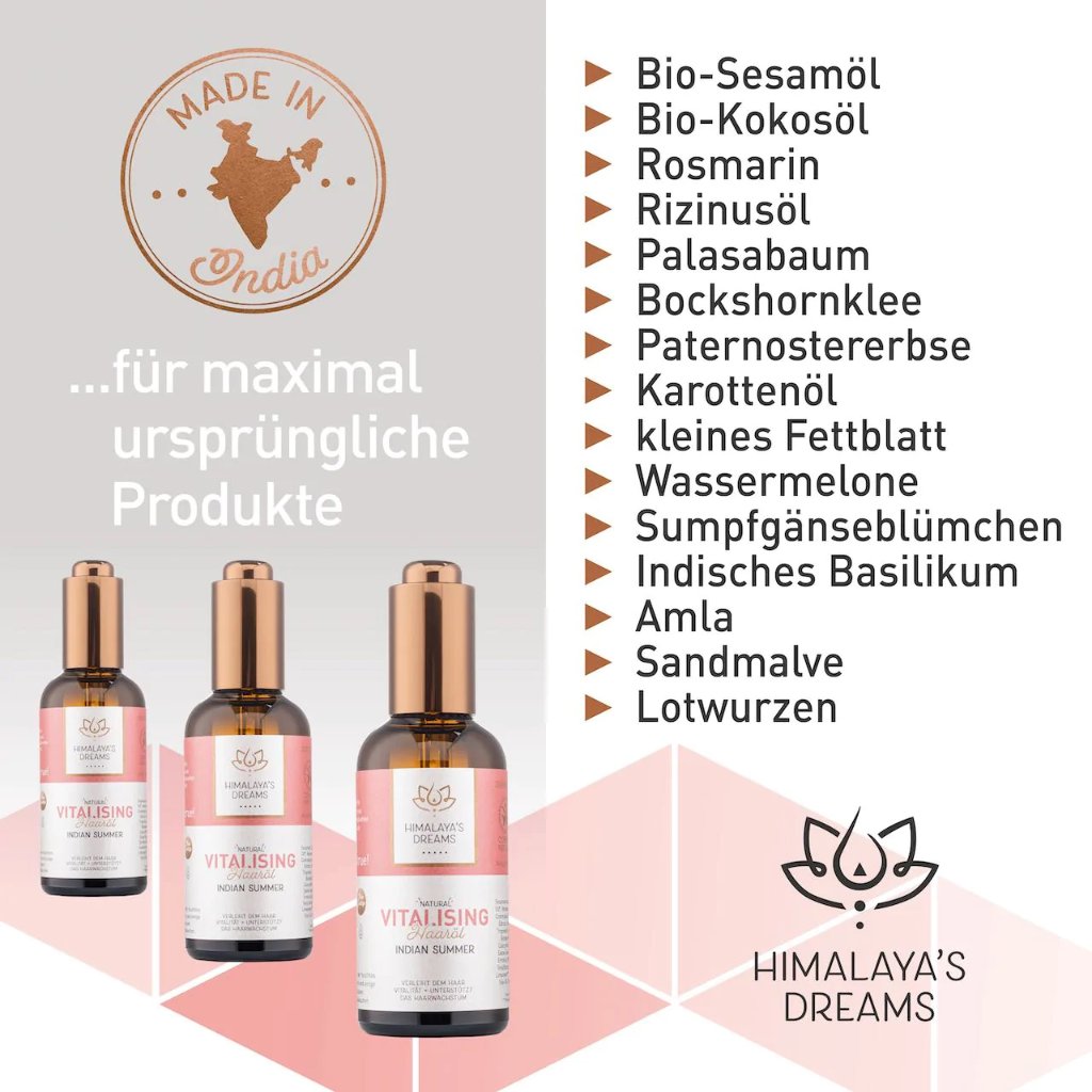 HIMALAYA'S Dreams Ayurveda Haaröl Vital.ind.Summer