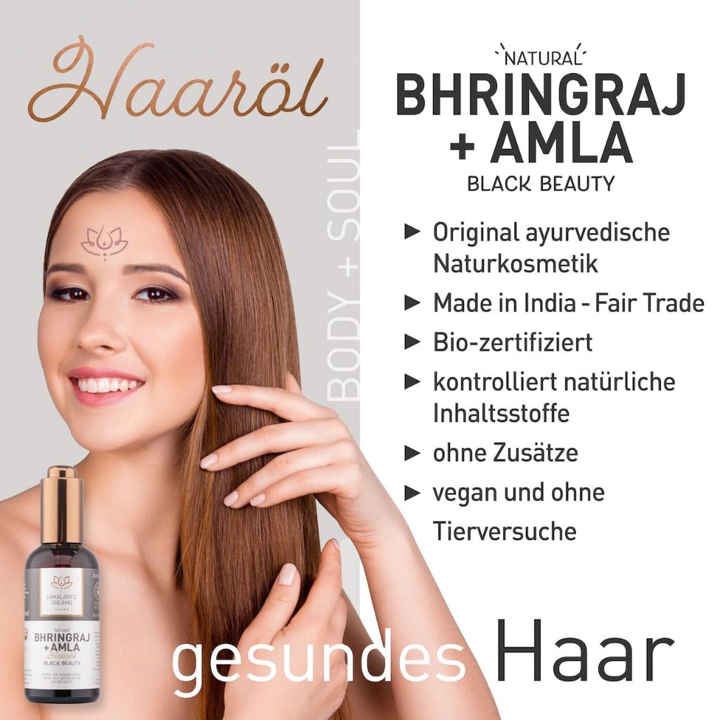 HIMALAYA'S Dreams Ayurveda Haaröl Bhringraj & Amla