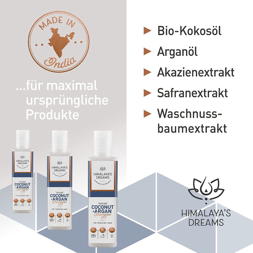 HIMALAYA'S Dreams Ayurveda Shampoo Coconut & Argan
