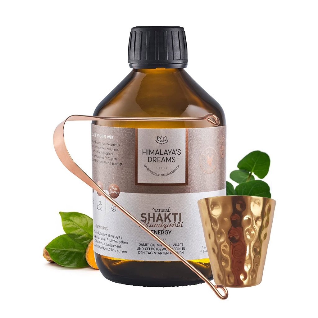 HIMALAYA'S Dreams Ayurveda Kupferbecher Zungenrein