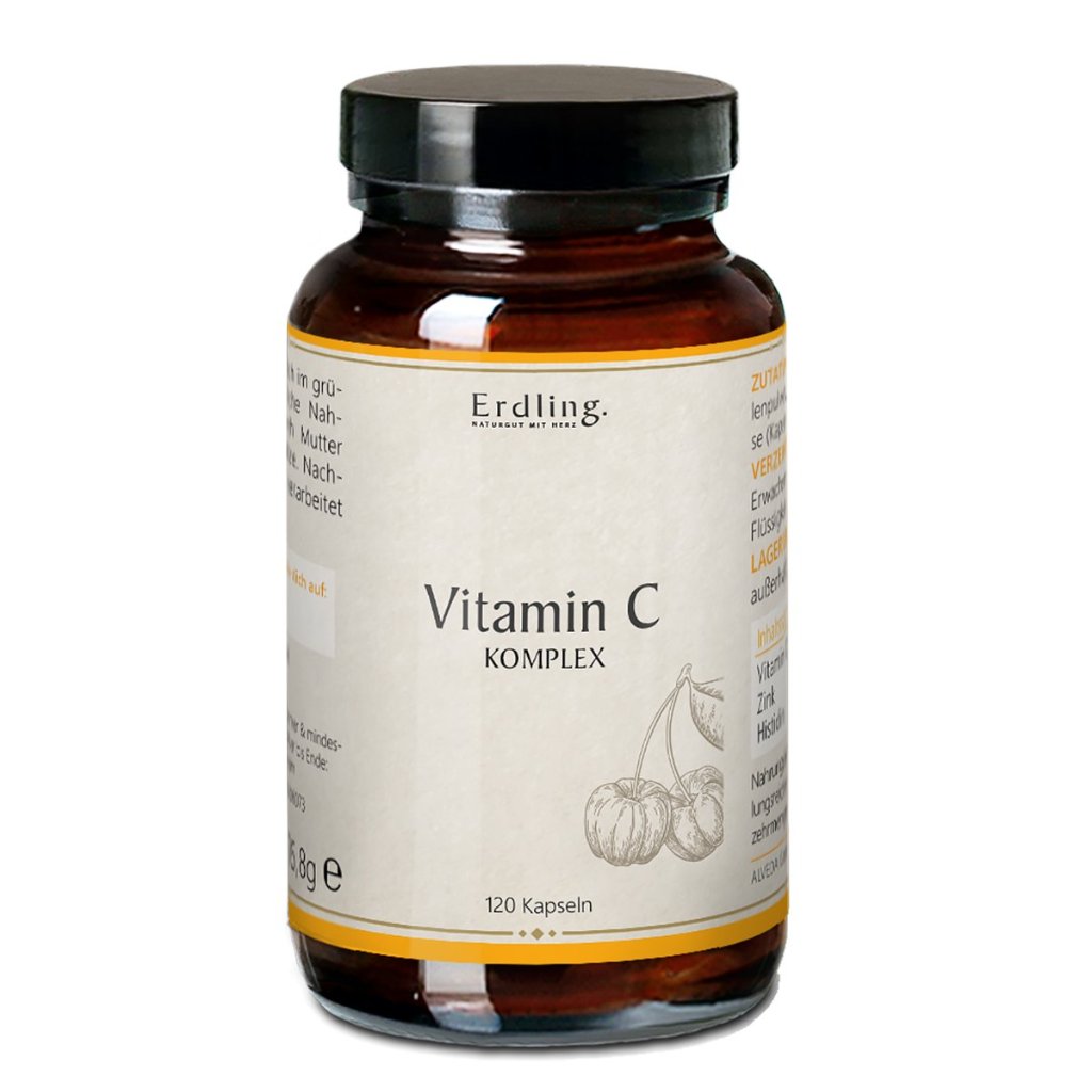 Erdling Vitamin C Komplex mit Zink + Histidin