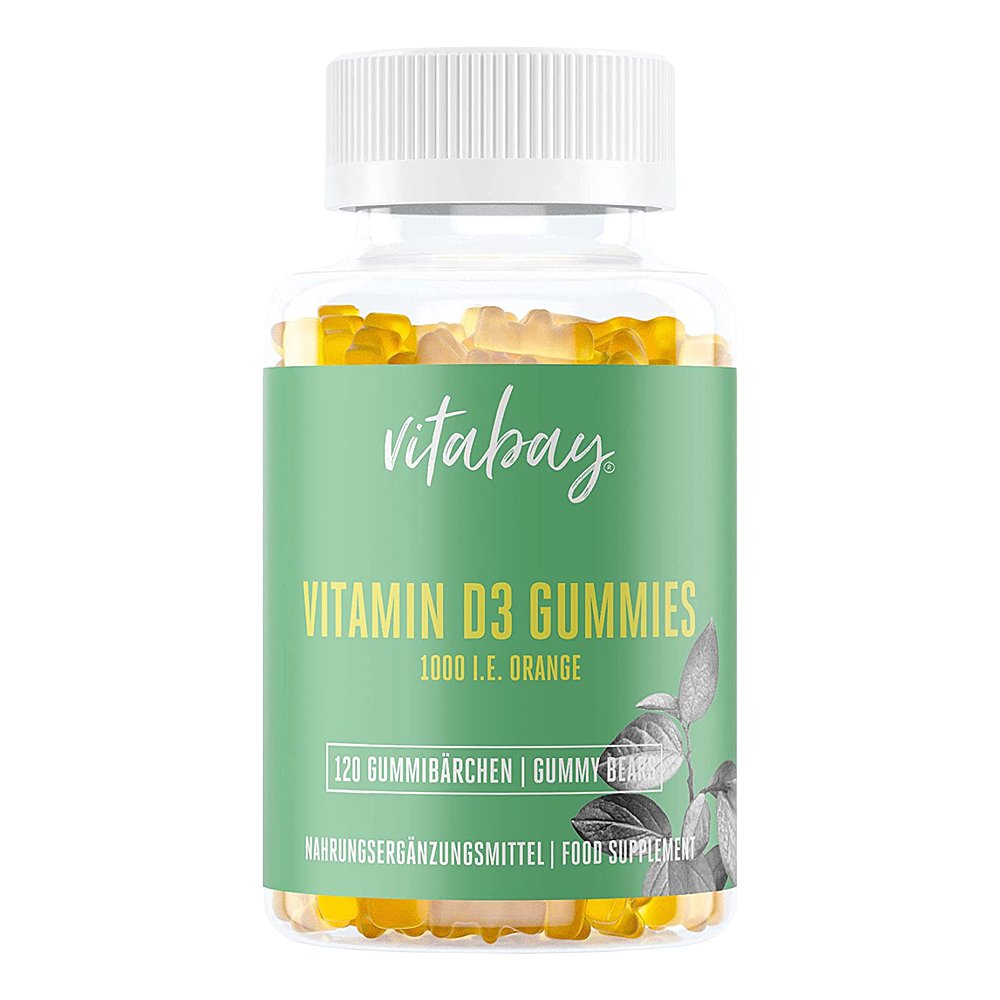 VITAMIN D3 1.000 I.E. Fruchtgummis Orange vegan