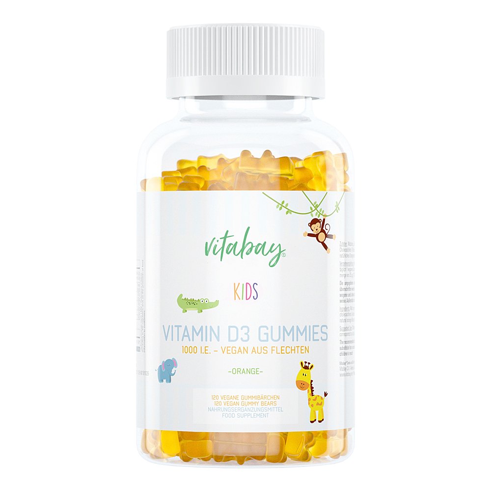 VITAMIN D3 1.000 I.E. Fruchtgummis Orange veg.Kids