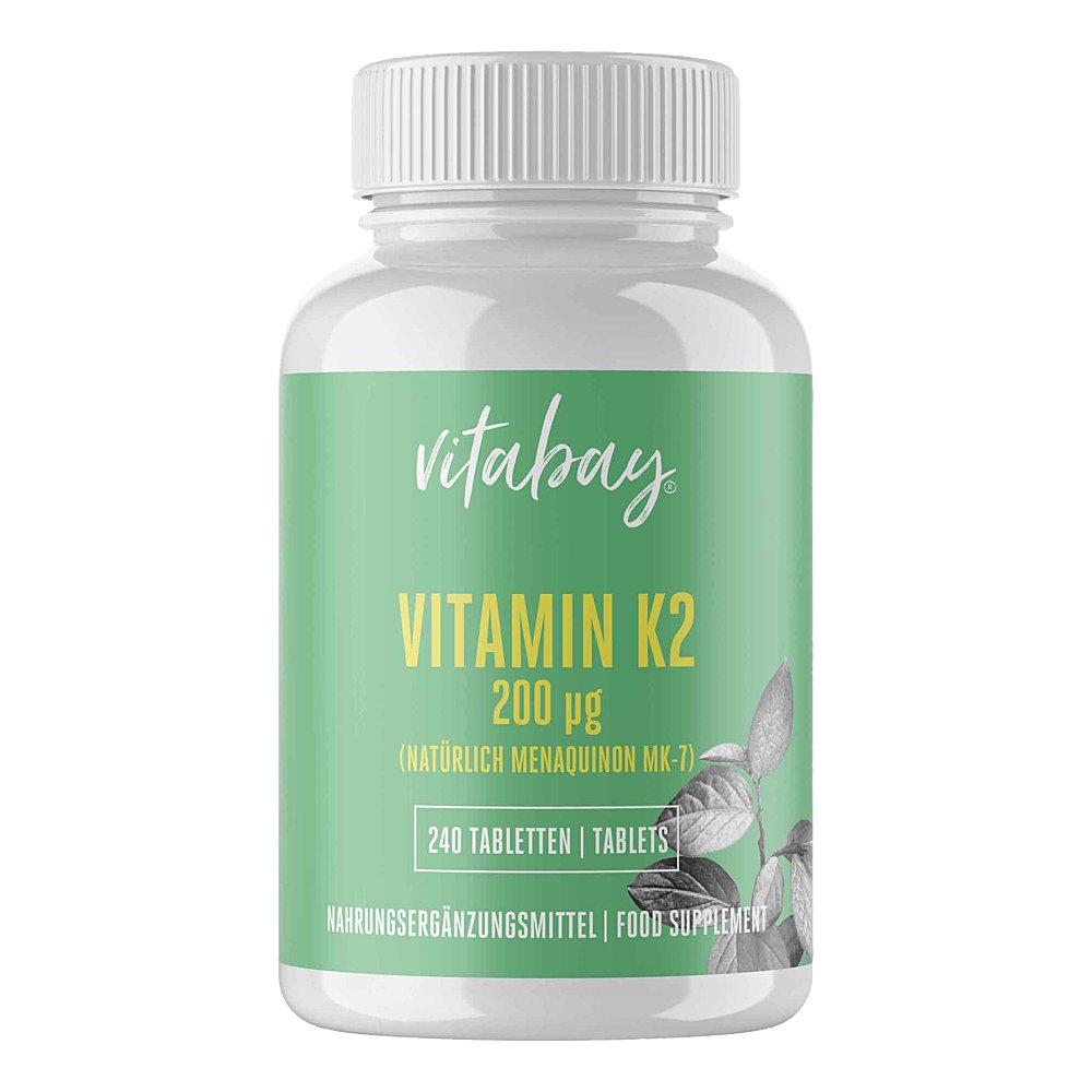 VITAMIN K2 200 μg MK-7 vegan Tabletten
