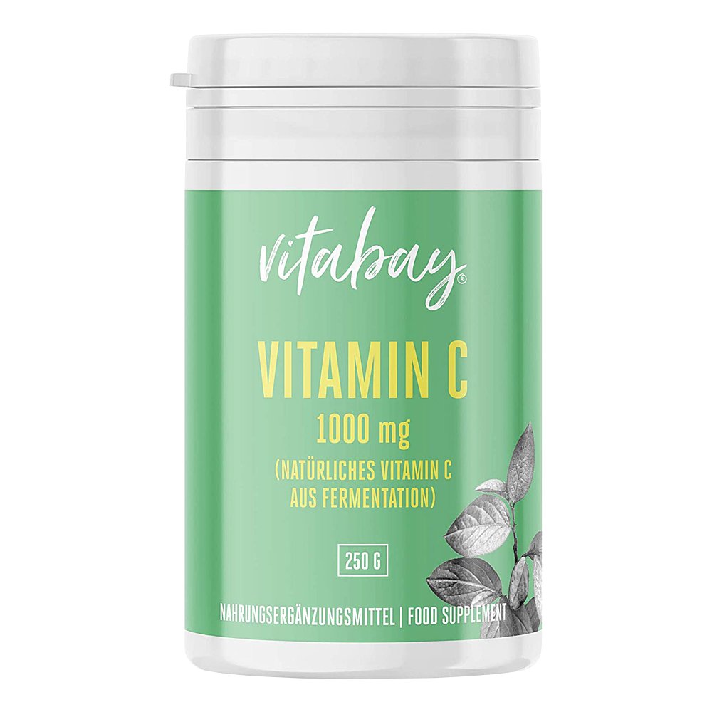 VITAMIN C 1000 mg Pulver vegan hochdosiert