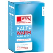 WEPA Kalt & Warm Kompresse 12 x 29 cm, mit Fixierbandage