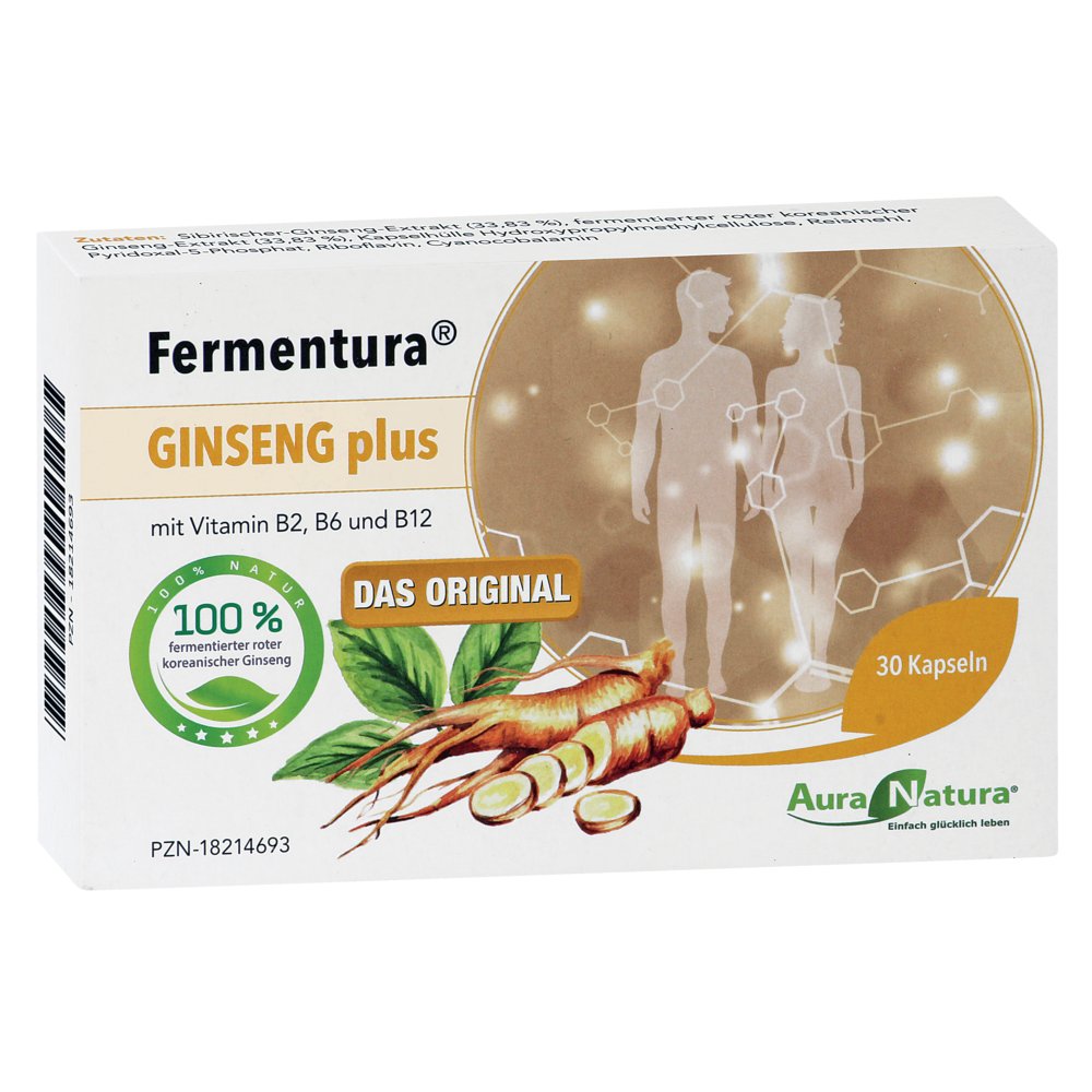 FERMENTURA Ginseng Plus Kapseln