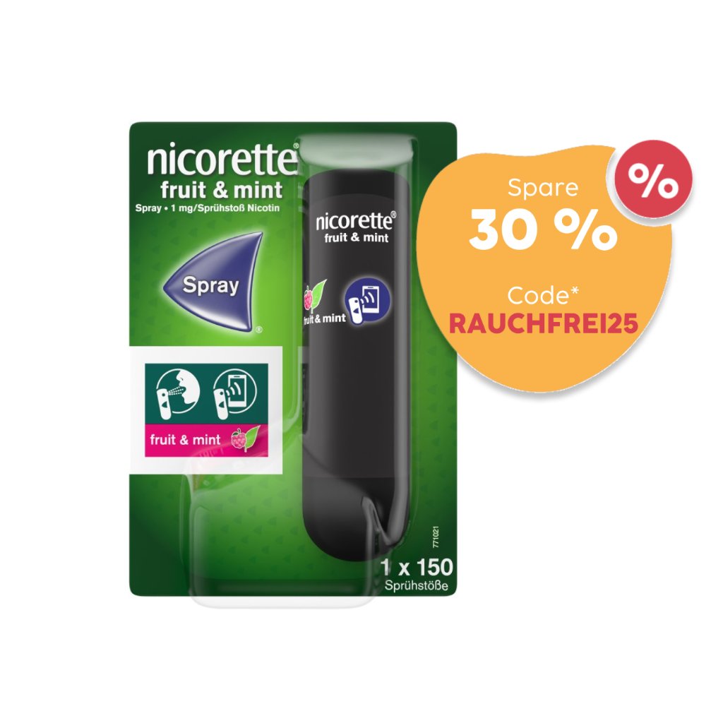 nicorette® fruit & mint Spray