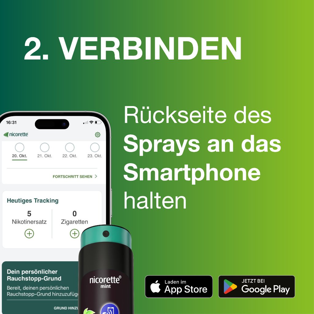 nicorette® fruit & mint Spray