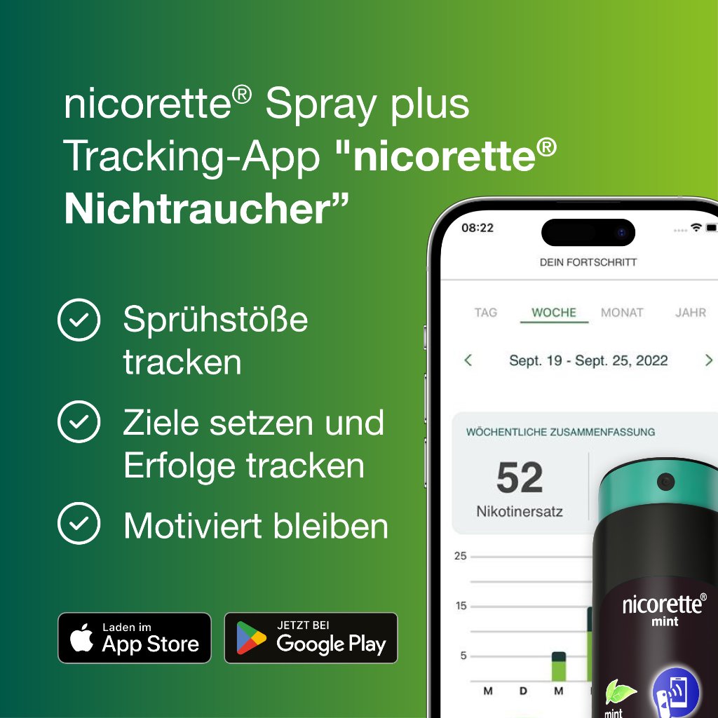 nicorette® fruit & mint Spray