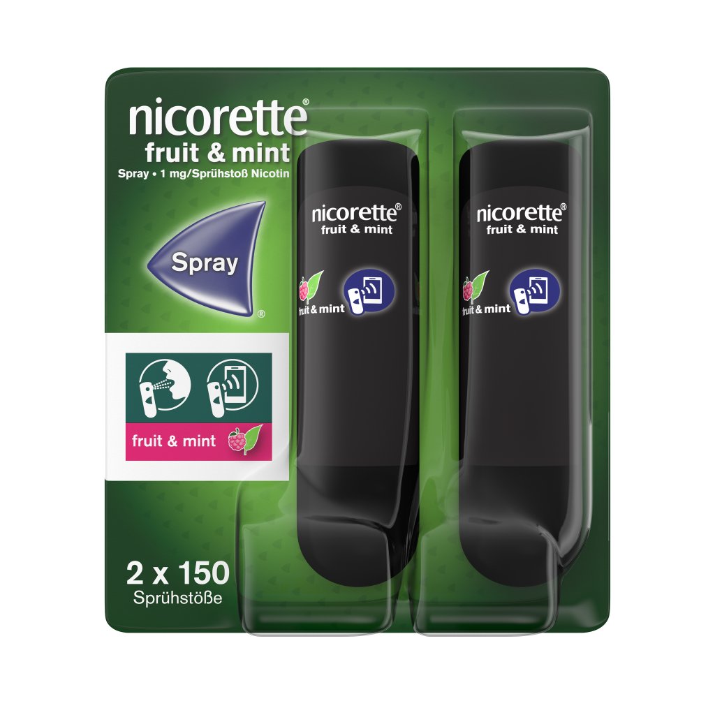 nicorette® fruit & mint Spray