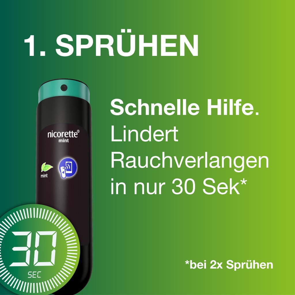 nicorette® fruit & mint Spray