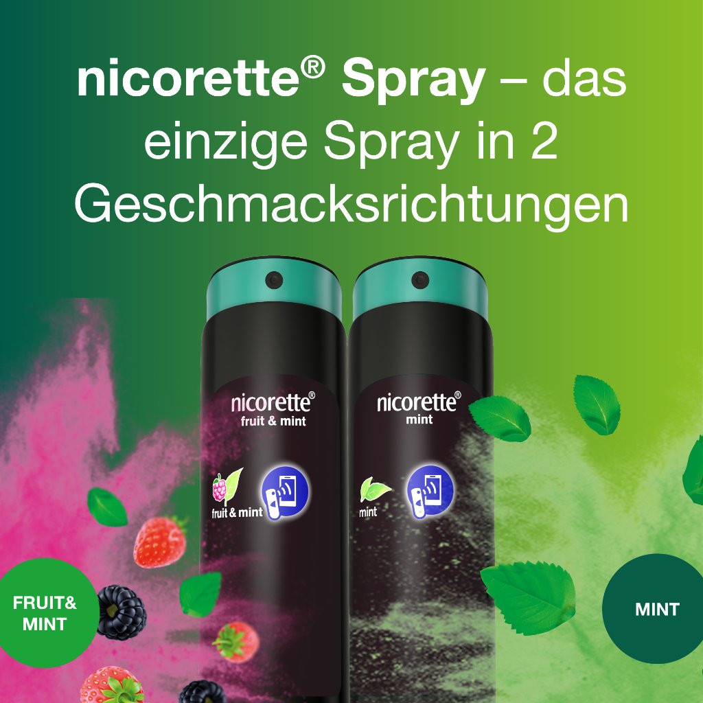 nicorette® fruit & mint Spray