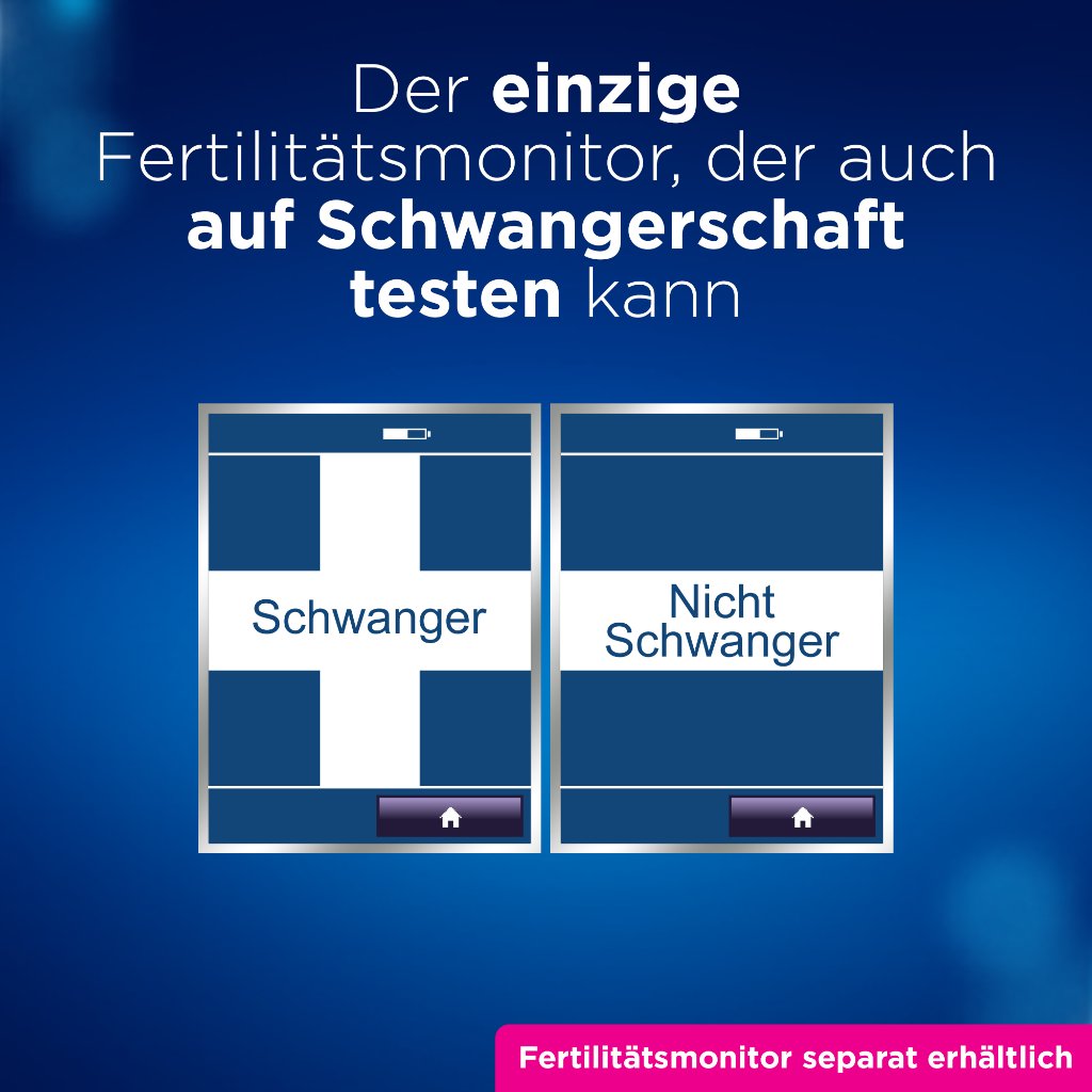 CLEARBLUE Fertilitätsmonitor Teststäbchen 30+3