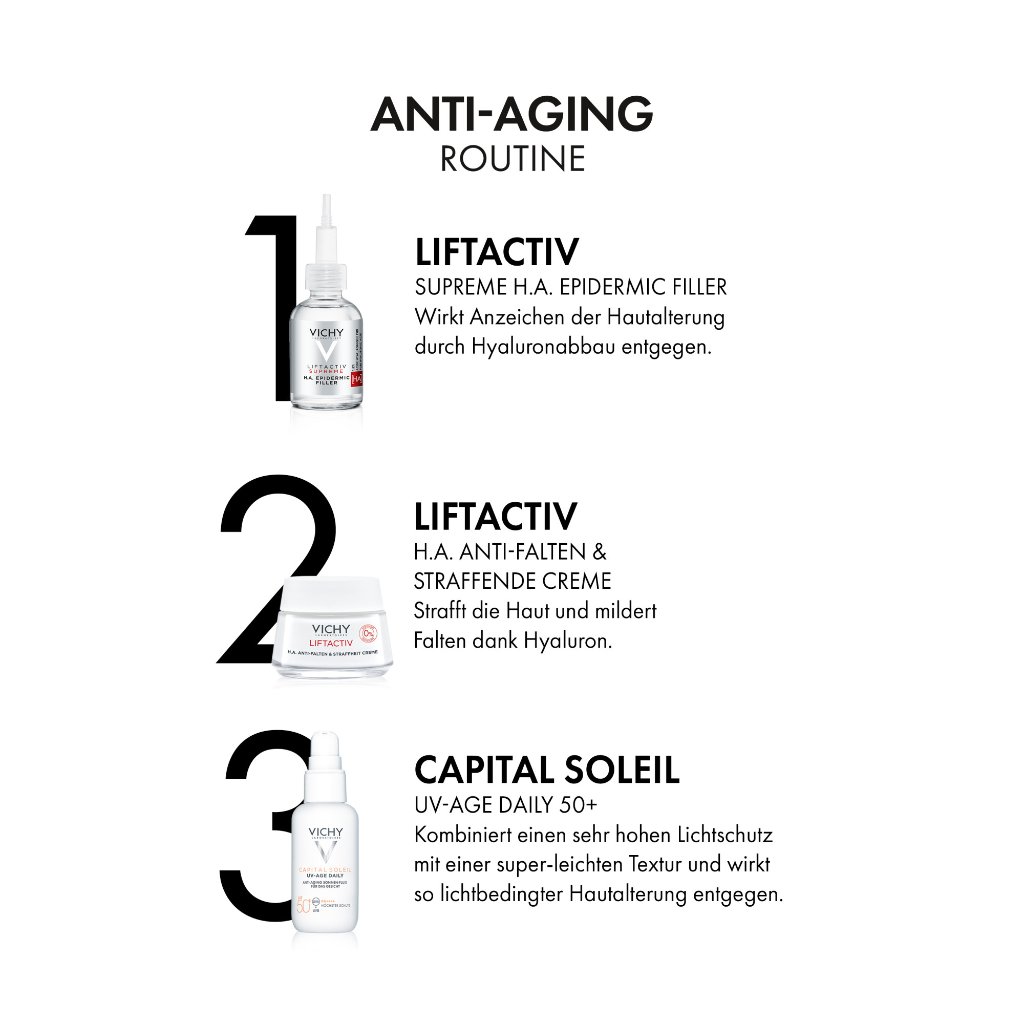 Vichy Liftactiv Hyaluron Creme ohne Duftstoffe