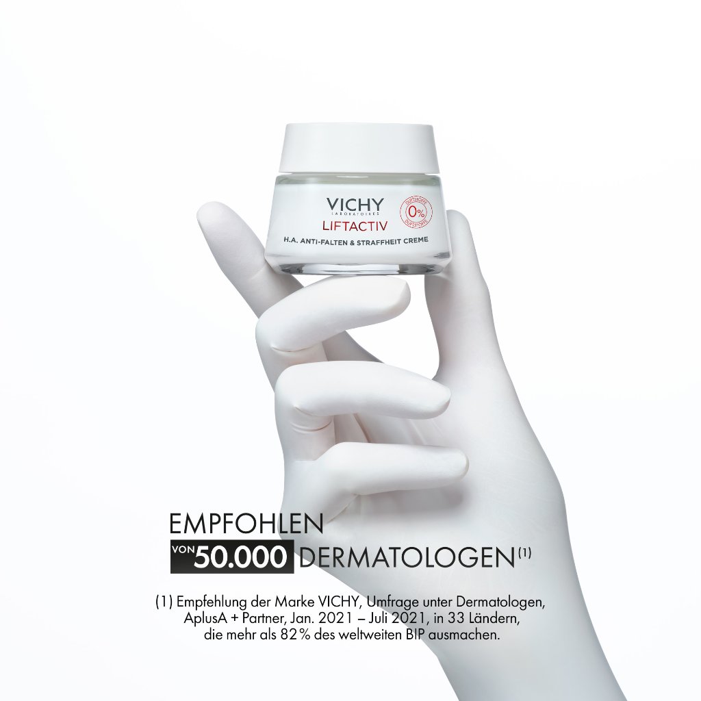 Vichy Liftactiv Hyaluron Creme ohne Duftstoffe