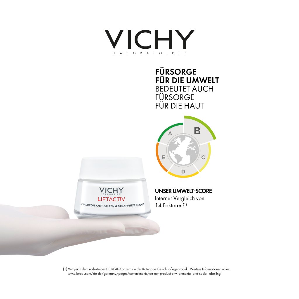 Vichy Liftactiv Hyaluron Creme ohne Duftstoffe