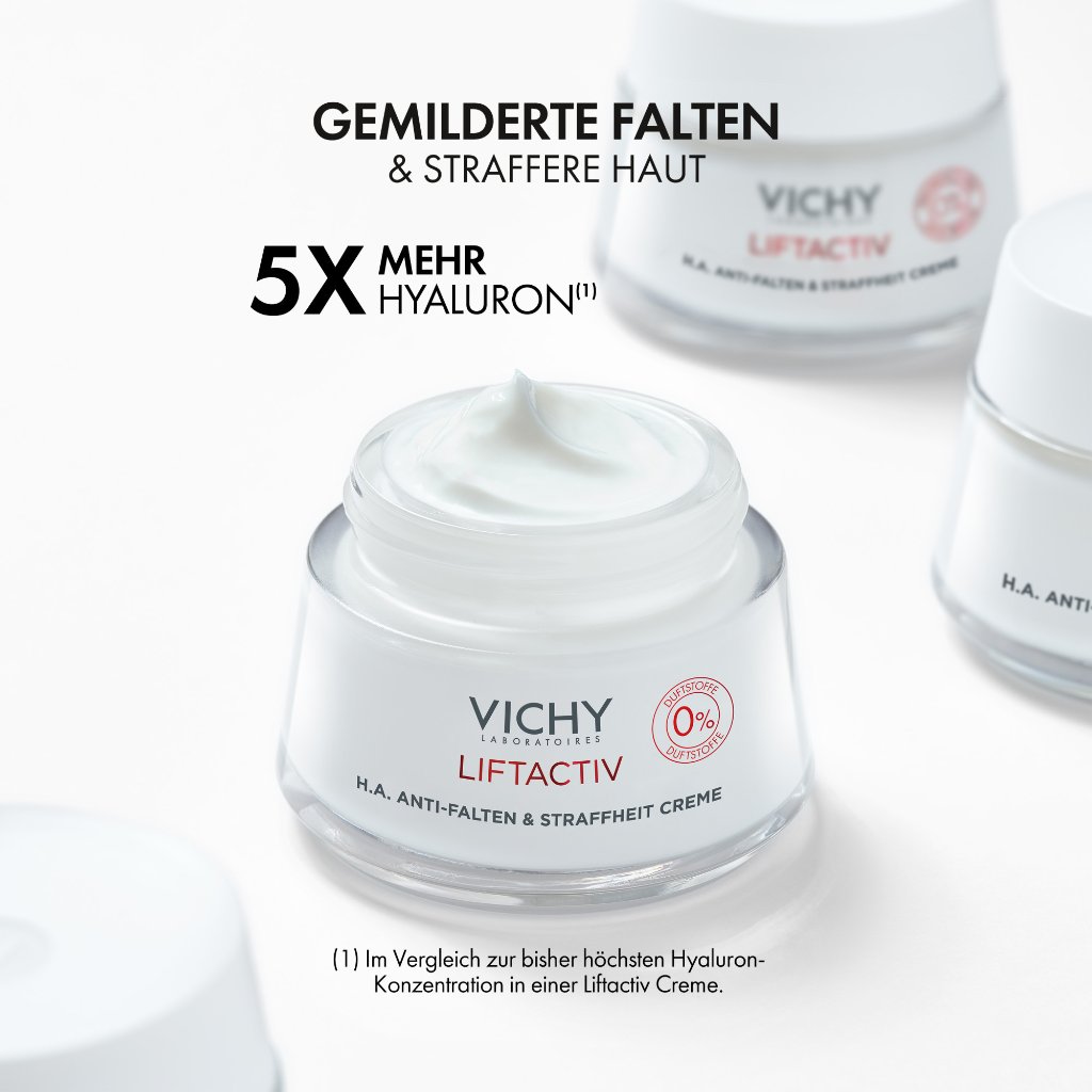 Vichy Liftactiv Hyaluron Creme ohne Duftstoffe