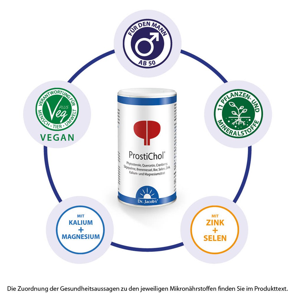 ProstiChol Pulver Phytosterole Quercetin Cranberry Sägepalme