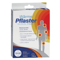 PARAM Wärmepflaster 13 x 10 cm, 2 Stück mit je 2 Pads