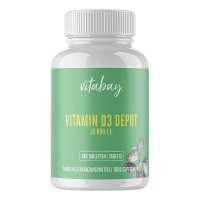 VITAMIN D3 DEPOT 10.000 I.E. Cholecalcif.veg.Tabl.