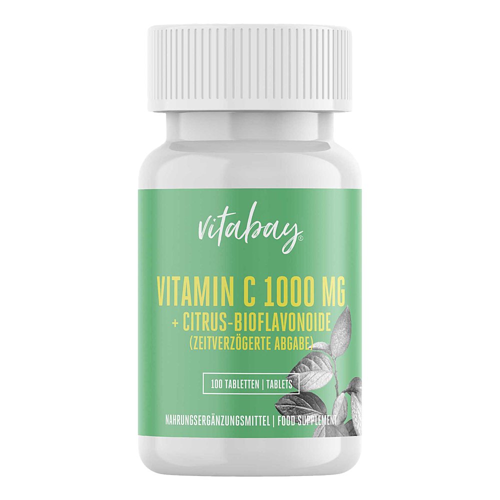 VITAMIN C+BIOFLAVONOIDE 1000 mg vegan hochdosiert