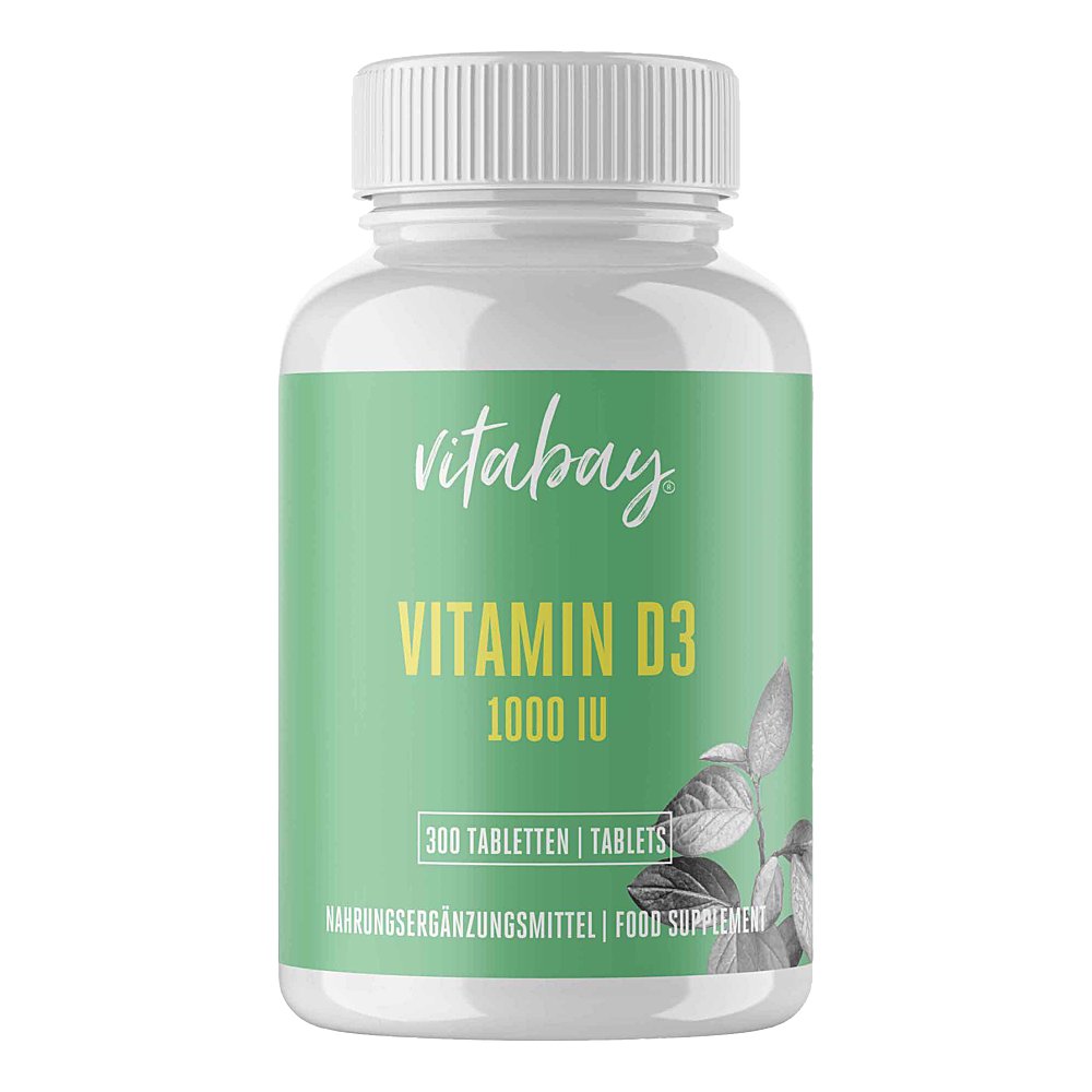 VITAMIN D3 1.000 I.E. Cholecalciferol vegan Tabl.