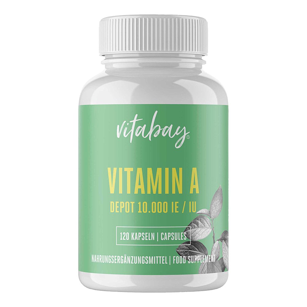 VITAMIN A 10. 000 I.E. Depot vegan hochdos.Kapseln