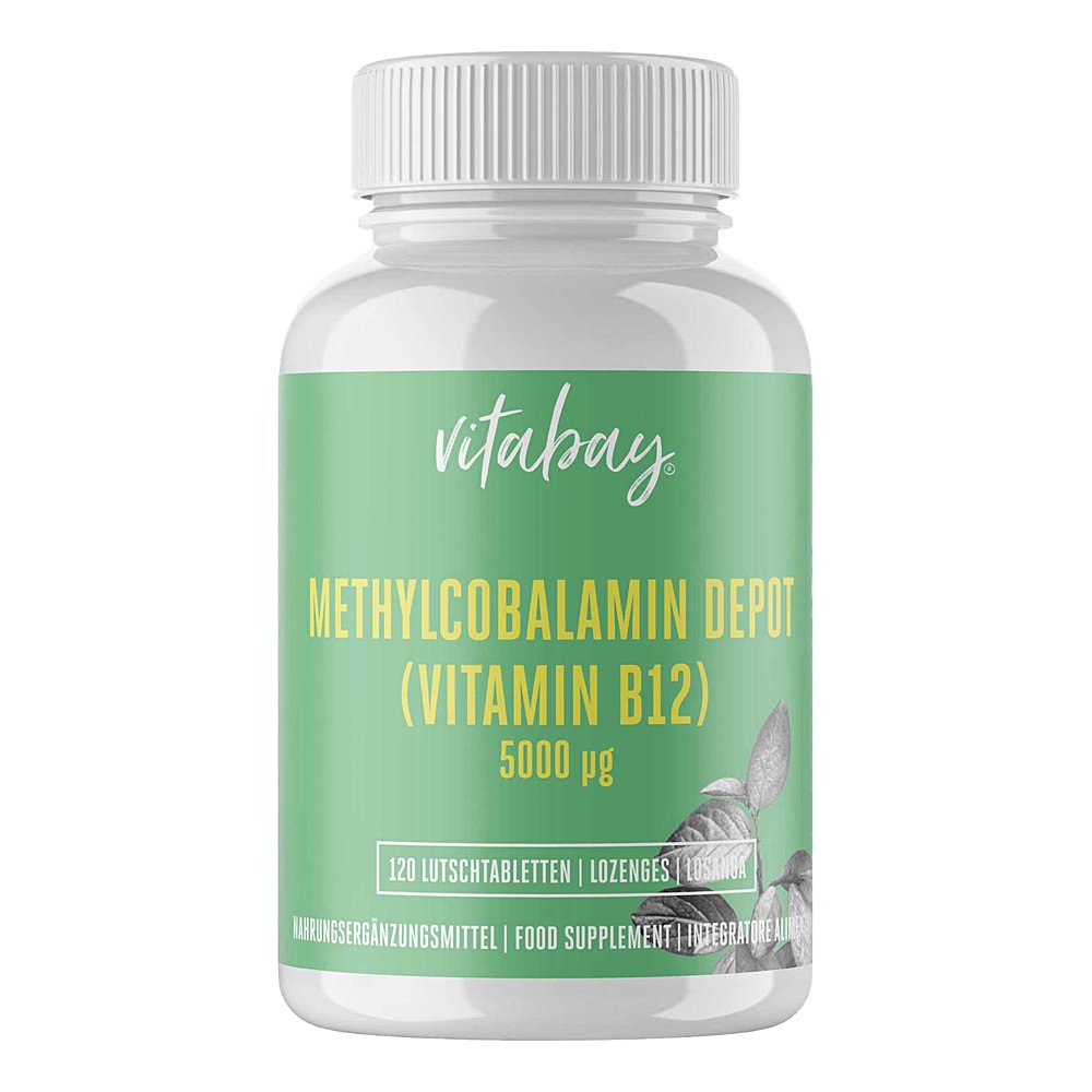 METHYLCOBALAMIN Vit.B12 Depot 5000 μg vegan Lut.
