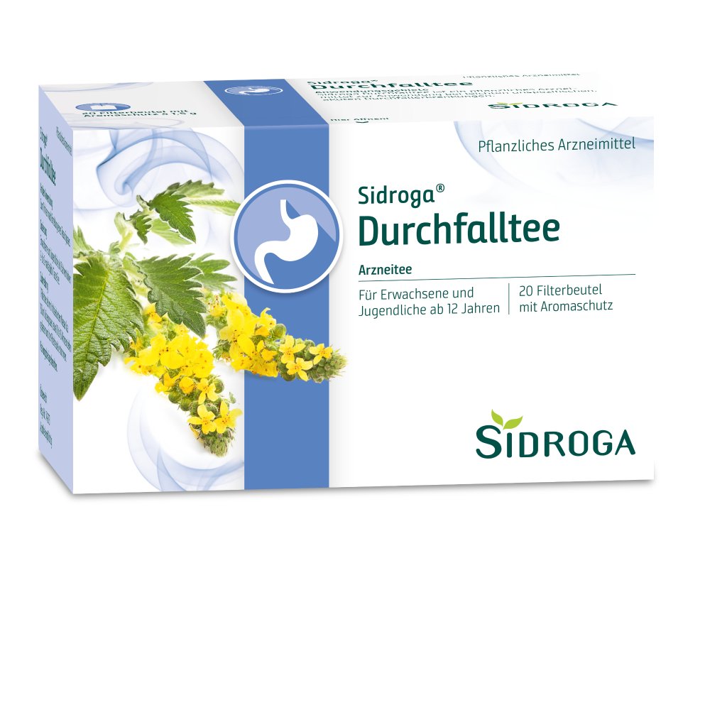 SIDROGA Durchfalltee Filterbeutel