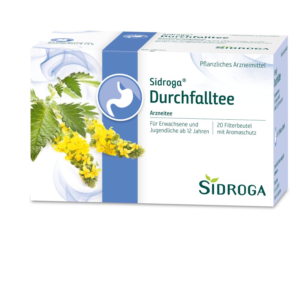 SIDROGA Durchfalltee Filterbeutel