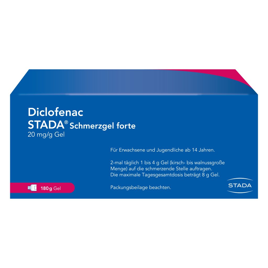 DICLOFENAC STADA Schmerzgel forte 20 mg/g