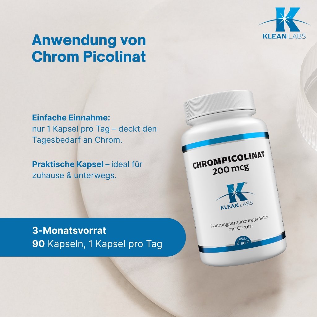 Klean Labs Chrompicolinat 200 mcg
