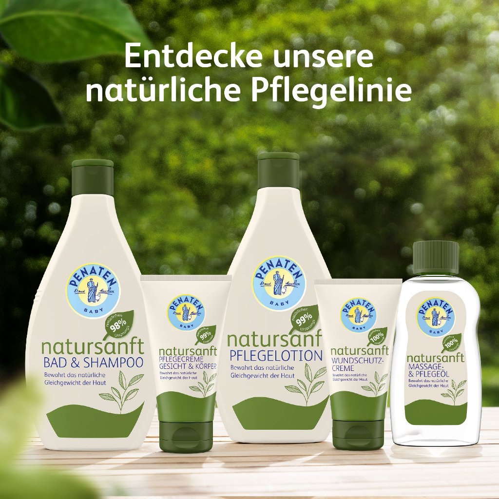 Penaten natursanft Massage- und Pflegeöl 200ml