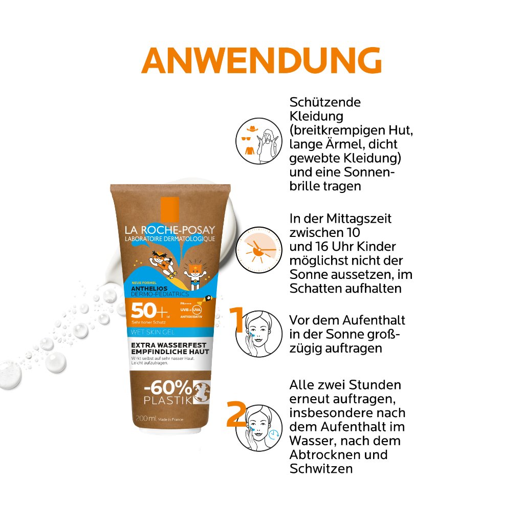 Anthelios Dermo Wet Skin Gel LSF 50+