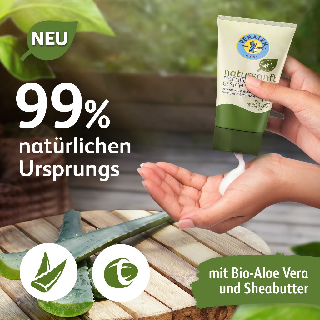 Penaten natursanft Pflegecreme für Gesicht und Körper 75ml