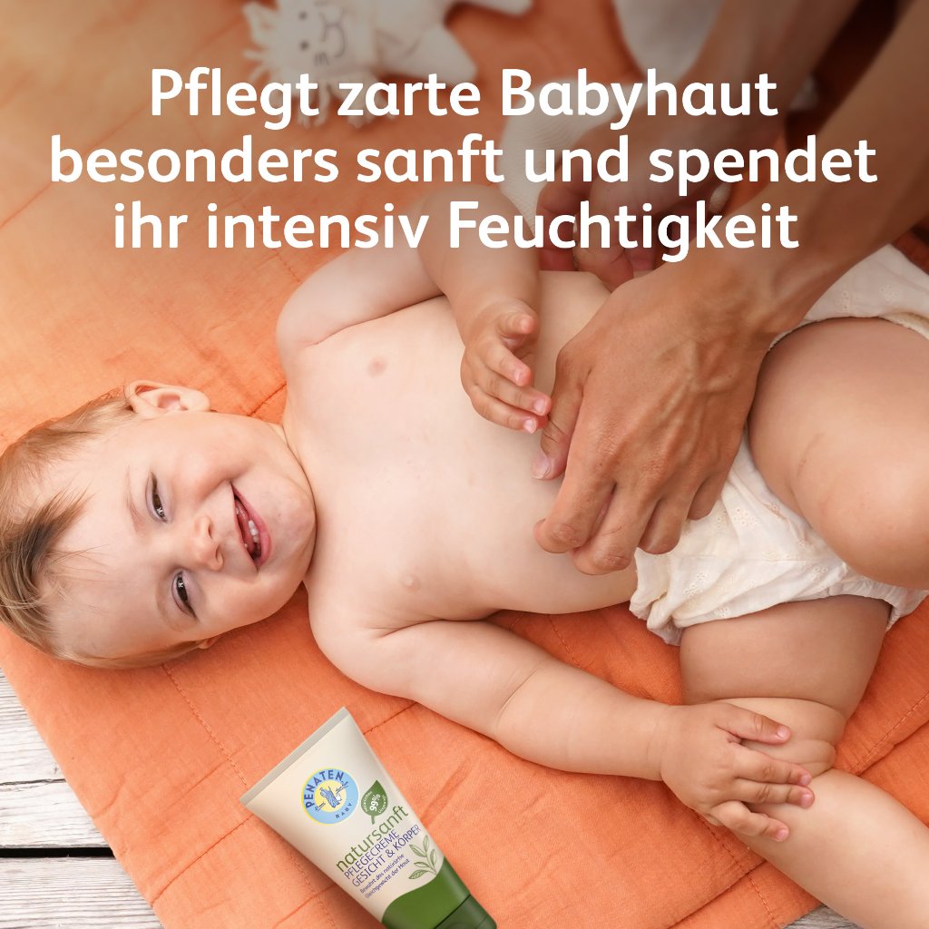 Penaten natursanft Pflegecreme für Gesicht und Körper 75ml