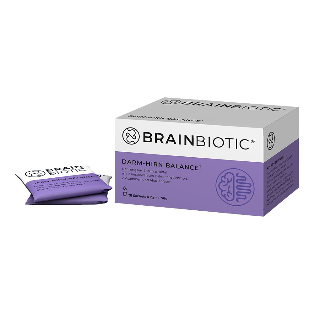 BRAINBIOTIC Darm Hirn Balance Darmflora Serotonin
