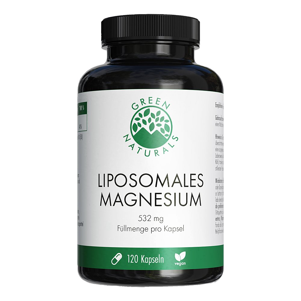 GREEN NATURALS Magnesiumcitrat liposomal veg.Kaps.