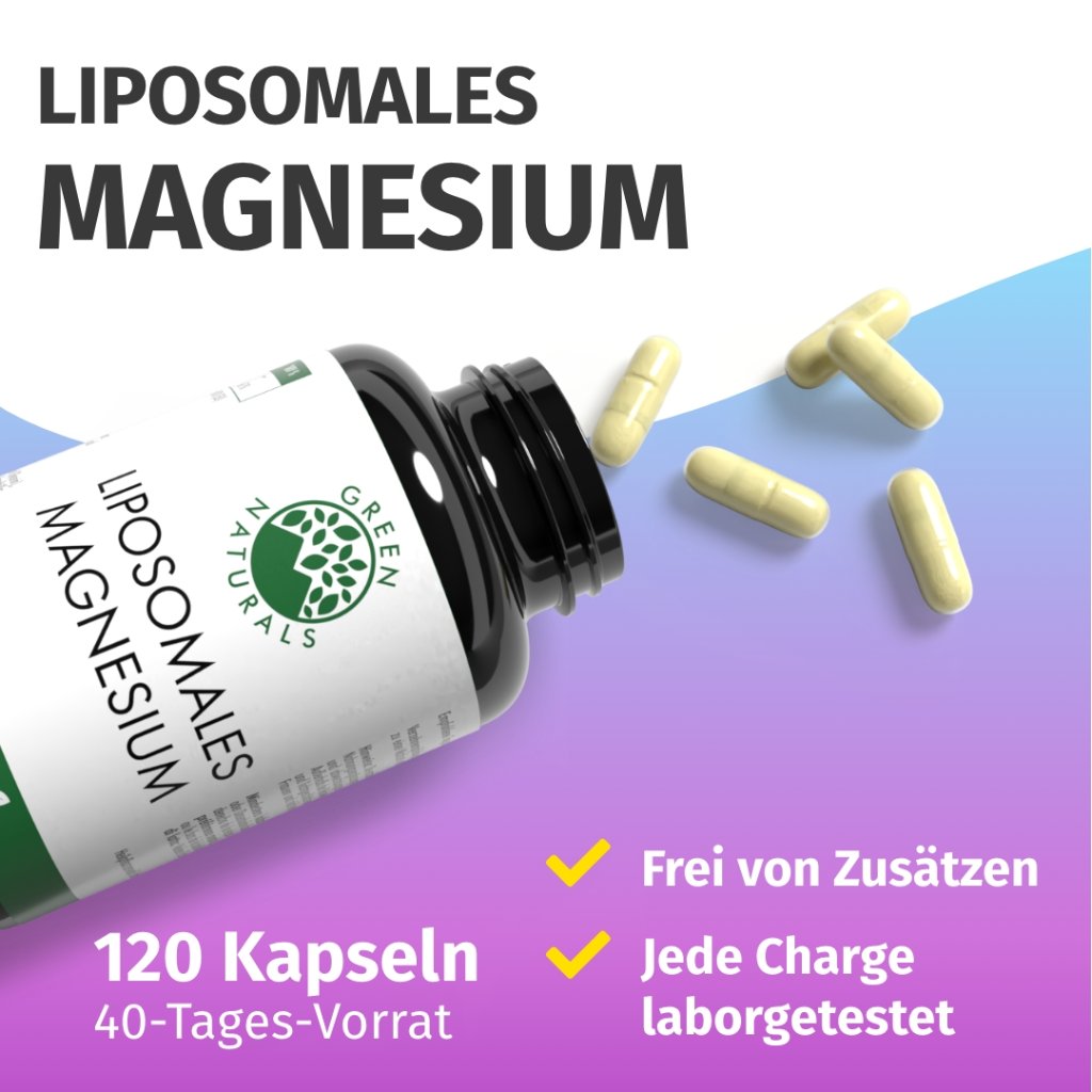 GREEN NATURALS Magnesiumcitrat liposomal vegan